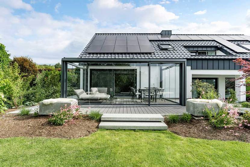 A Solarlux Glass Extension