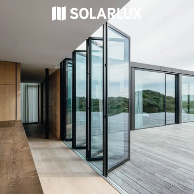 Solarlux Highline Bifolding Doors in a Stunning Contemporary Home 