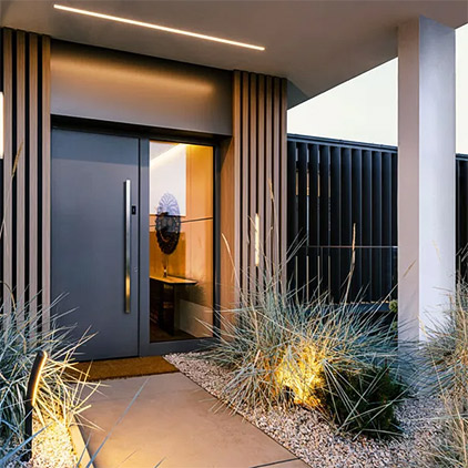 Beautiful Internorm aluminium entrance door